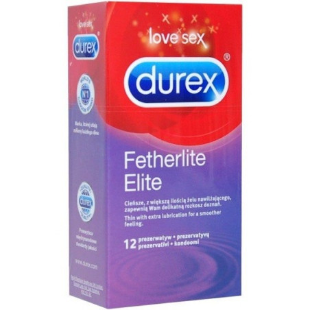 Preservativi Durex Fetherlite Elite 12 Profilattici Sottili